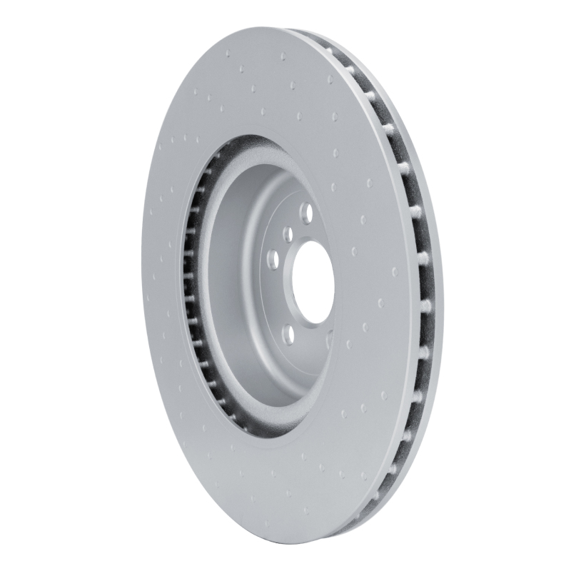 BMW 840i Gran Coupe Brake Rotor (1) - Left Rear - R1 Concepts - Dimpled GeoSPEC Coated - `19-`22